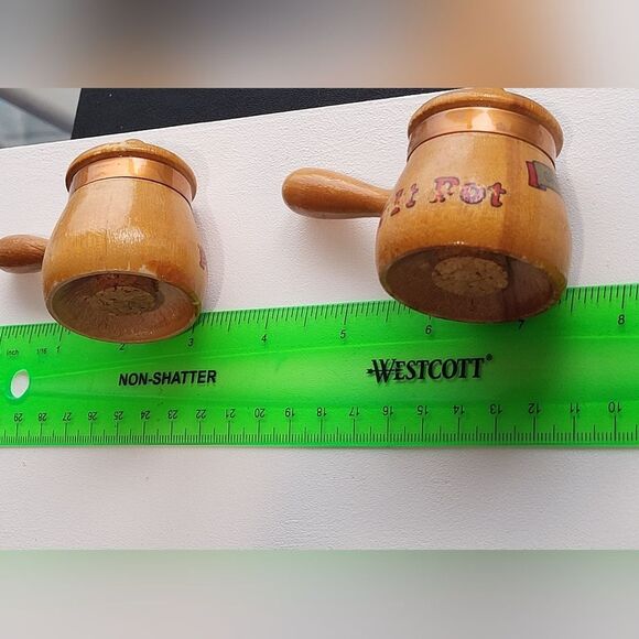 Vintage wooden S&P Shakers, Green Lakes WS - Picture 12 of 12